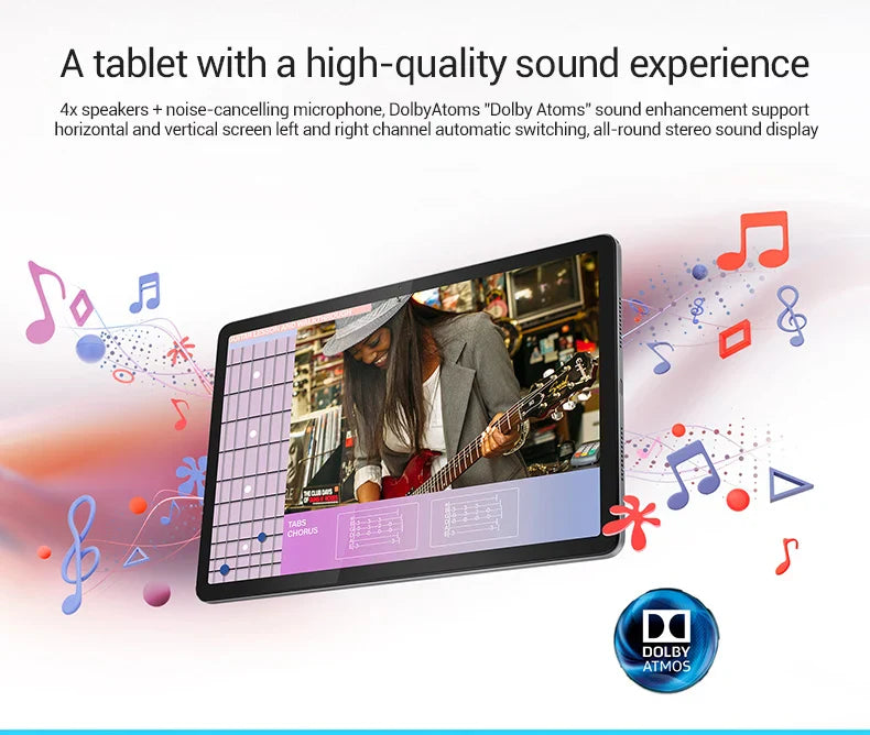 Lenovo Tab K10 M11 TB330FU 6/8+128GB Zhaoyang Tablets K10 MediaTek Helio G88 Global Rom Support OTA 10.95-inch Screen GPS WIFI