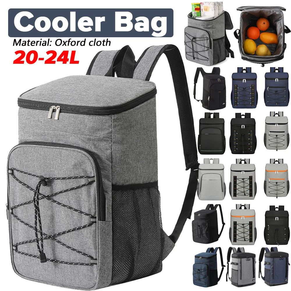 Ultimate 23L Insulated Cooler Backpack – Leak-Proof Thermal Party Bag for Camping, Picnics, and Outdoor Adventures - Premium cooler from DS - Just $38.88! Shop now at Lizard Vigilante