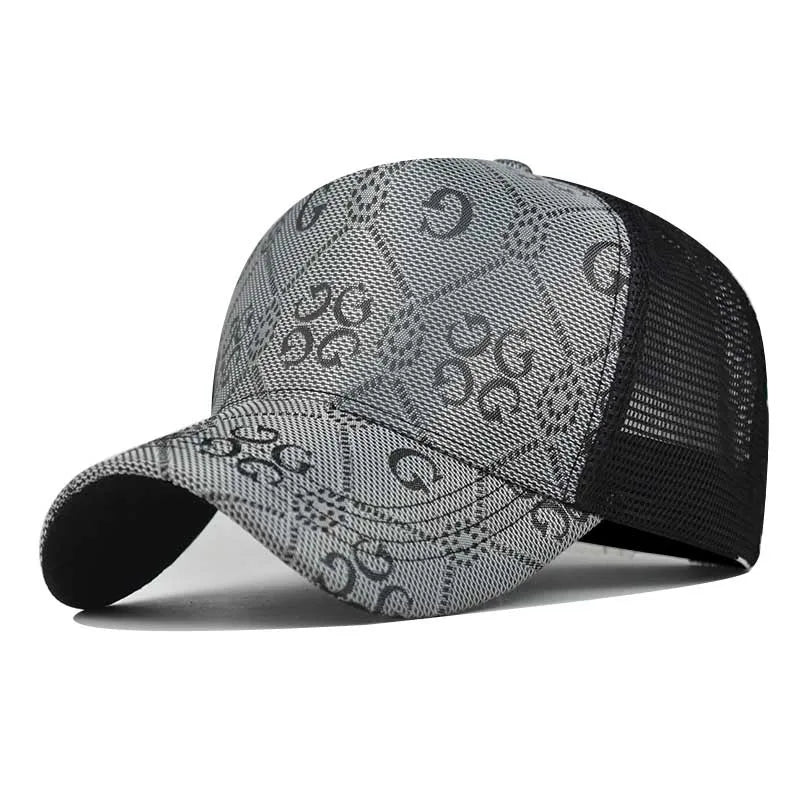 Summer2023 Quick Drying Baseball Caps Men Women Plaid Letter Casual Mesh Sun Protection Breathable Adjustable Gorras Snapback - Premium  from Lizard Vigilante - Just $13.99! Shop now at Lizard Vigilante