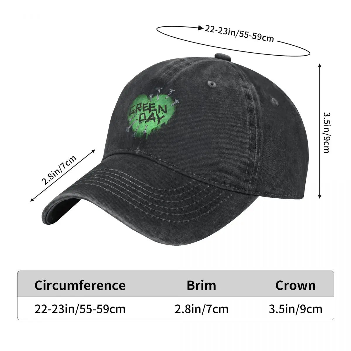 Basket Case: Green Day Baseball Cap - Premium Baseball cap from Lizard Vigilante - Just $23.88! Shop now at Lizard Vigilante