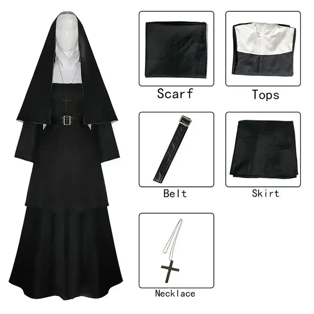 The Nun Horror Costume