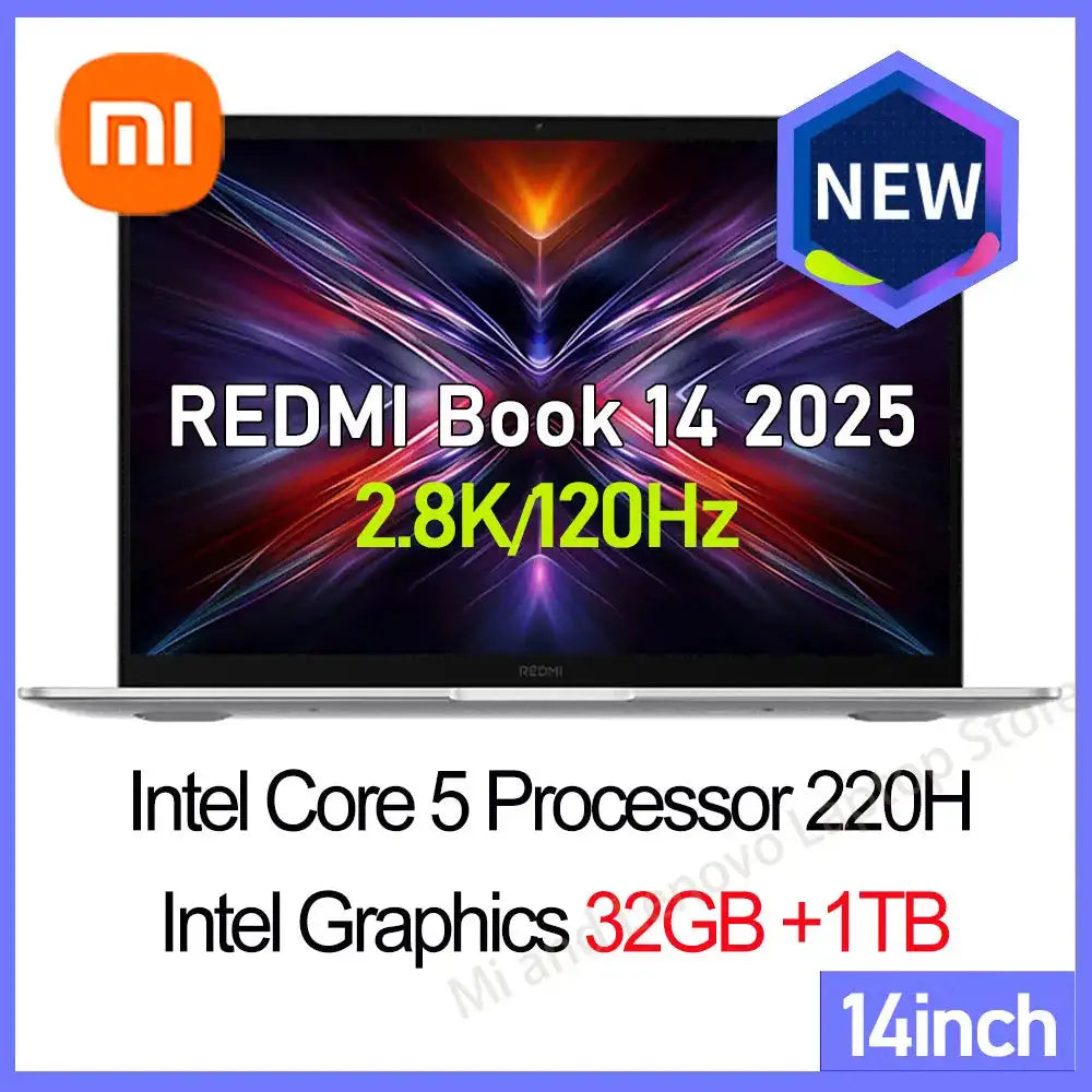 Xiaomi REDMI Book 16 2025 C5-220H 2.5K 120Hz Screen/ REDMI Book 14 2025 C5-220H 2.8K 120Hz Screen