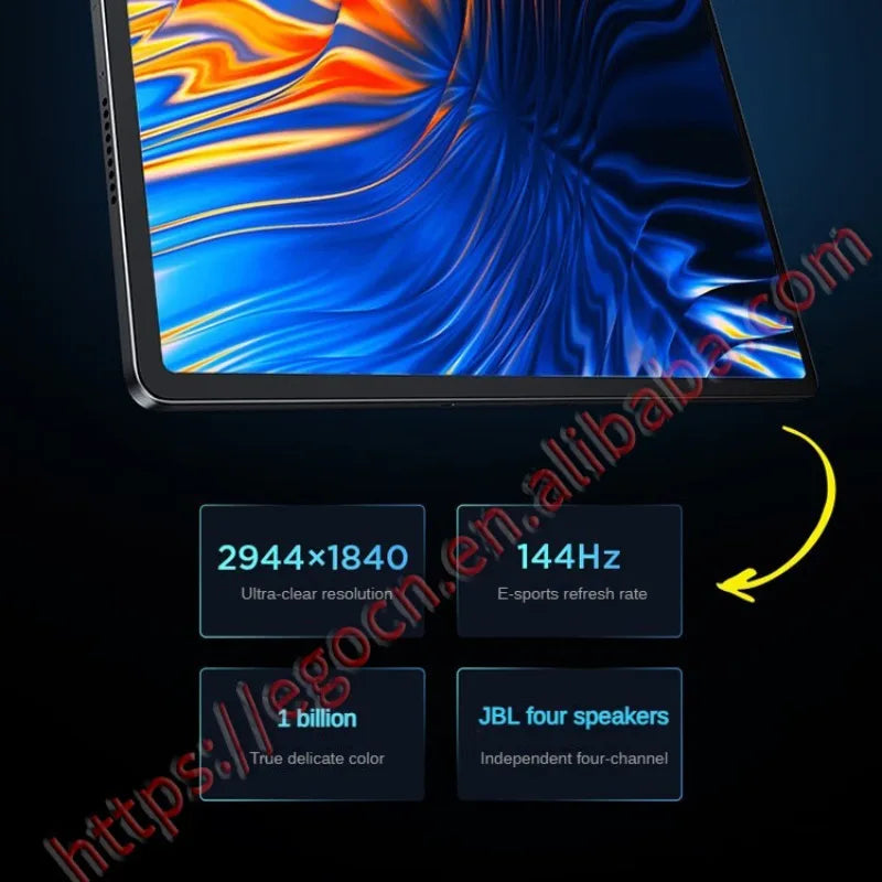 New Lenovo Xiaoxin Pad Pro 12.7 2025 Tablet Dimensity 8300 2.9k Resolution 144Hz Refresh WIFI 10200mAh Android ZUI16 Tablet PC