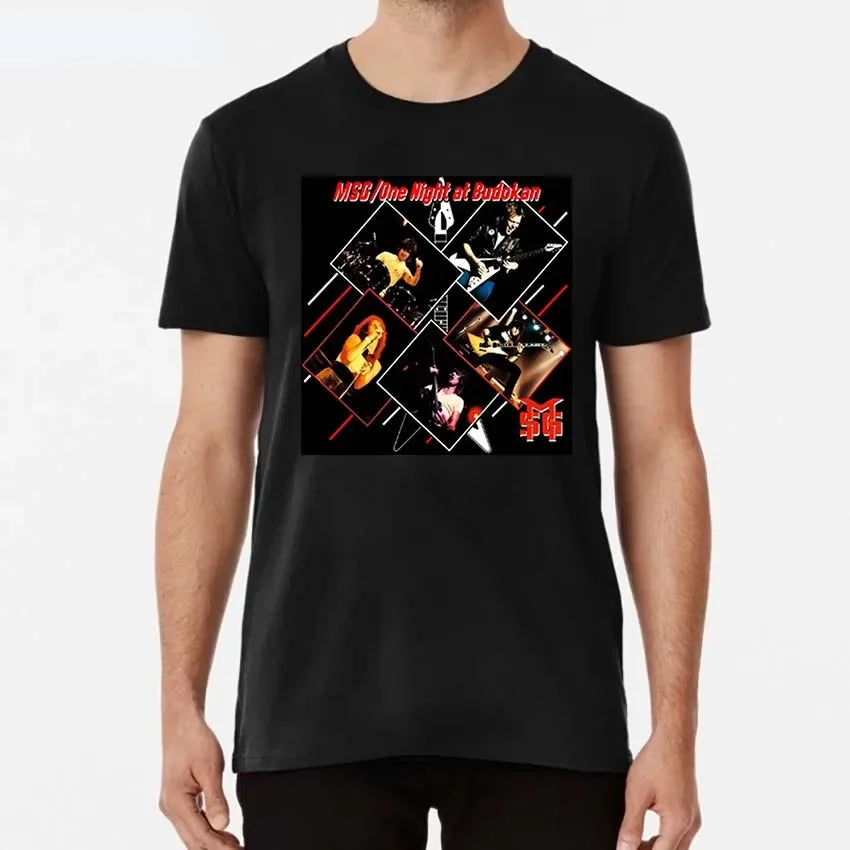 Michael Schenker Group MSG Rock Heavy Hard Metal Armed and Ready Clothing - Premium tshirt from Lizard Vigilante - Just $23.99! Shop now at Lizard Vigilante