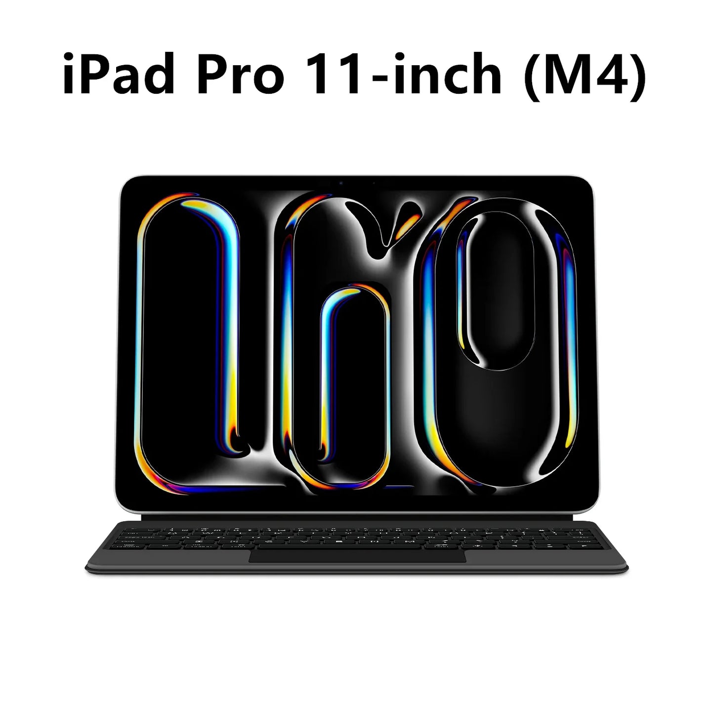 Magic Keyboard Case For iPad Pro 11 inch 12.9" M2 13 M4 Air 4th 5th ipad10 10th 10.9 Smart Cover Multi-touch Magnetic backlight