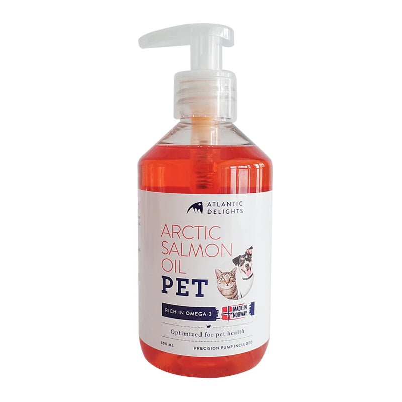 Omega-3 Salmon Oil for Cats and Dogs - Healthy Skin and Coat - Premium salmon oil from Lizard Vigilante - Just $198.88! Shop now at Lizard Vigilante