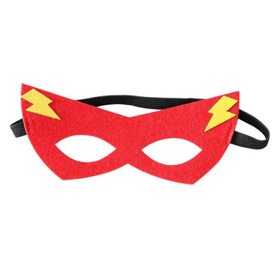 Superhero Kids Cosplay Masks 28-Piece Set — Party Favor Costume Accessories For Boys And Girls