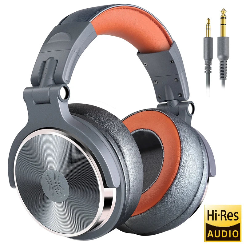 Oneodio Professional Studio Pro DJ Headphones with Microphone - Over-Ear HiFi Monitor Headset for Music, Phone, and PC - Premium headphones from Lizard Vigilante - Just $59.99! Shop now at Lizard Vigilante