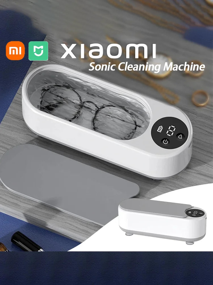 Xiaomi MIJIA Ultrasonic Cleaner - A Deep Clean for Your Valuables - Premium Digital Ultrasonic Cleaner from Lizard Vigilante - Just $28.88! Shop now at Lizard Vigilante