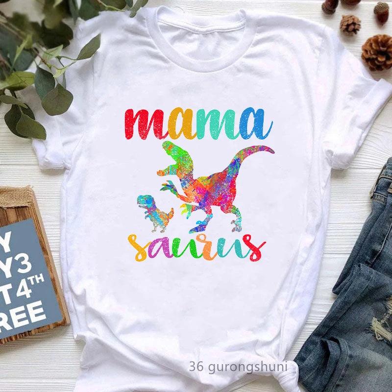 Jurassic Jur asskicked Mamasaurus Graphic Print Women'S Tshirts Funny Jurassic Dinosaur T-Shirt Female Mother's Day Gift for Mom T Shirt - Lizard Vigilante