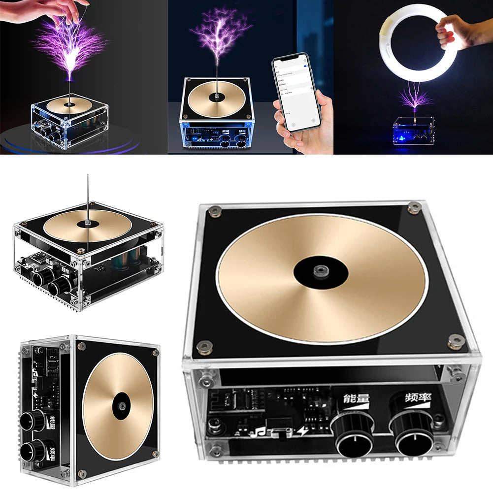 Easy To Use, Tesla Coil Speaker Arc Generator with Bluetooth Connectivity - Premium speakers from Lizard Vigilante - Just $7.99! Shop now at Lizard Vigilante