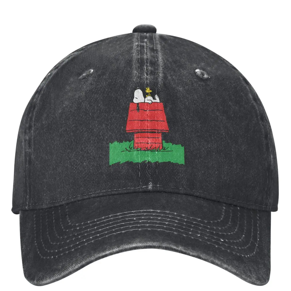 Retro Snoopy Peanuts Washed Baseball Cap – Street Style Unisex Dad Hat for Sun Protection & All-Season Comfort - Premium hat from Lizard Vigilante - Just $23.88! Shop now at Lizard Vigilante