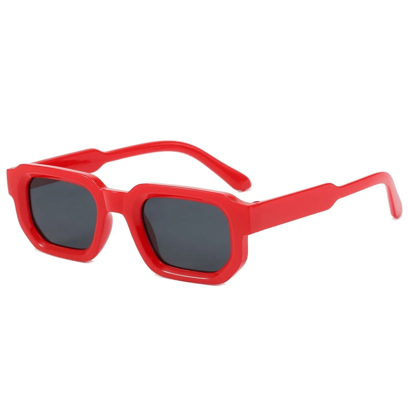 Square Sunglasses - Vintage Punk Style - Premium sunglasses from Lizard Vigilante - Just $23.88! Shop now at Lizard Vigilante