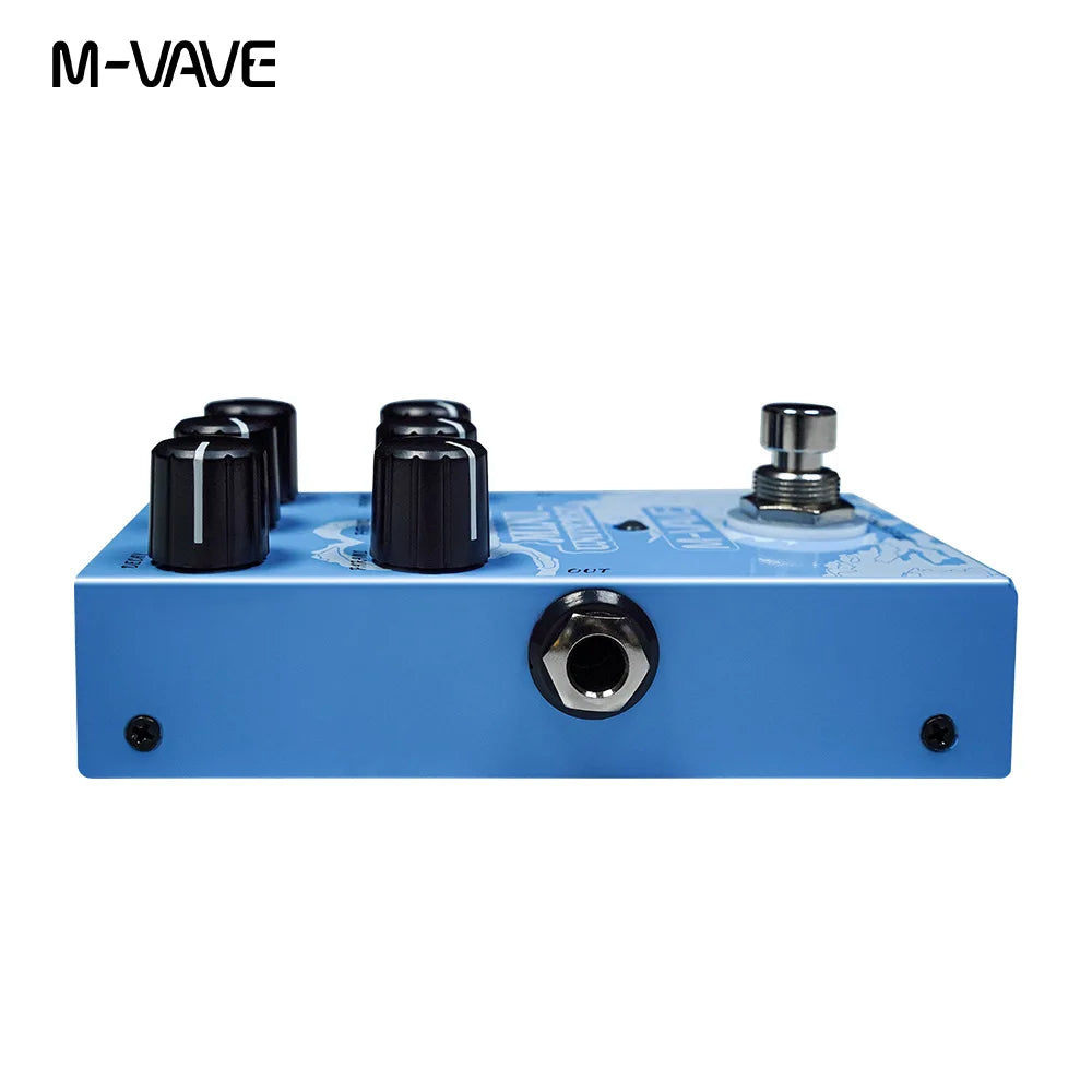 Easy To Use, M-VAVE Mini Universe Electric Guitar Digital Reverb Effects Pedal True Bypass Design Metal Case 9 Reverb Tones Effect Pedals - Premium guitar effects from Lizard Vigilante - Just $58.88! Shop now at Lizard Vigilante