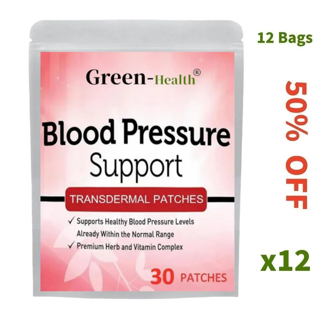 Blood Pressure Support Transdermal Patches - 30 Patches - One Month Supply for Healthy Blood Pressure - Premium transdermal patches from Lizard Vigilante - Just $19.99! Shop now at Lizard Vigilante