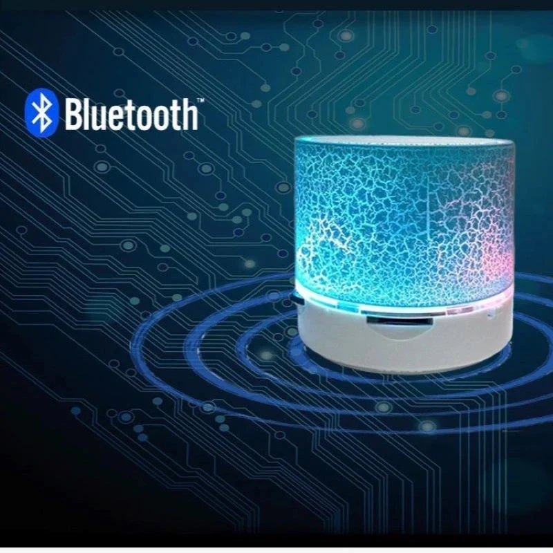 Bluetooth Speaker Mini Wireless Loudspeaker Crack LED TF Card USB Subwoofer Portable MP3 Sound Wireless Speaker for Smart Phone