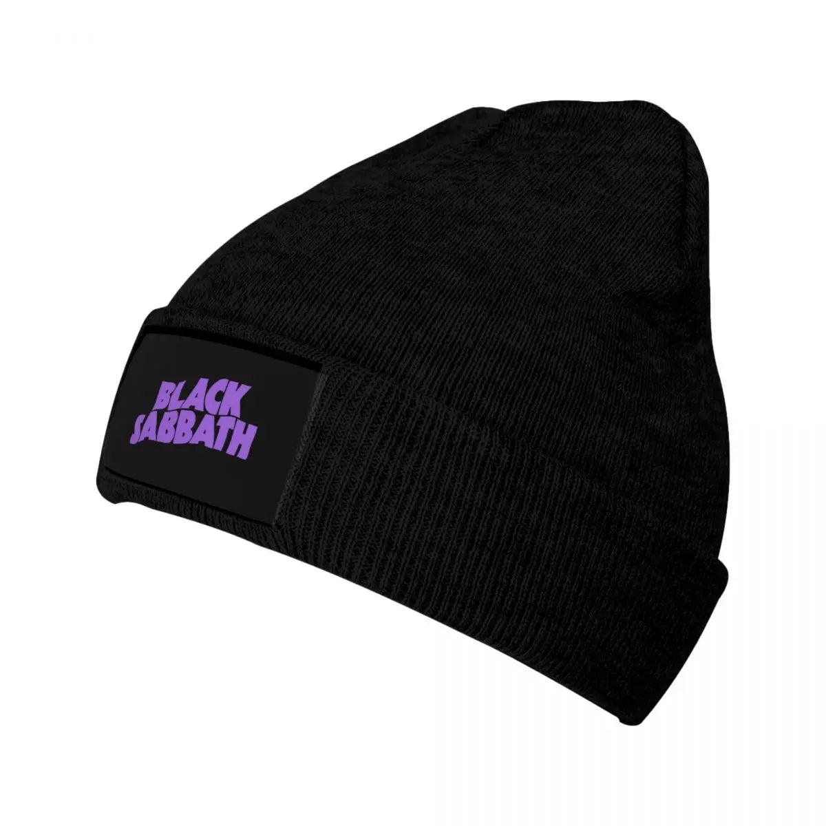 Black Sabbat Knitted Hat Beanie Autumn Winter Hats Warm Fashion Rock Cap Men Women - Premium beanie from Lizard Vigilante - Just $17.99! Shop now at Lizard Vigilante