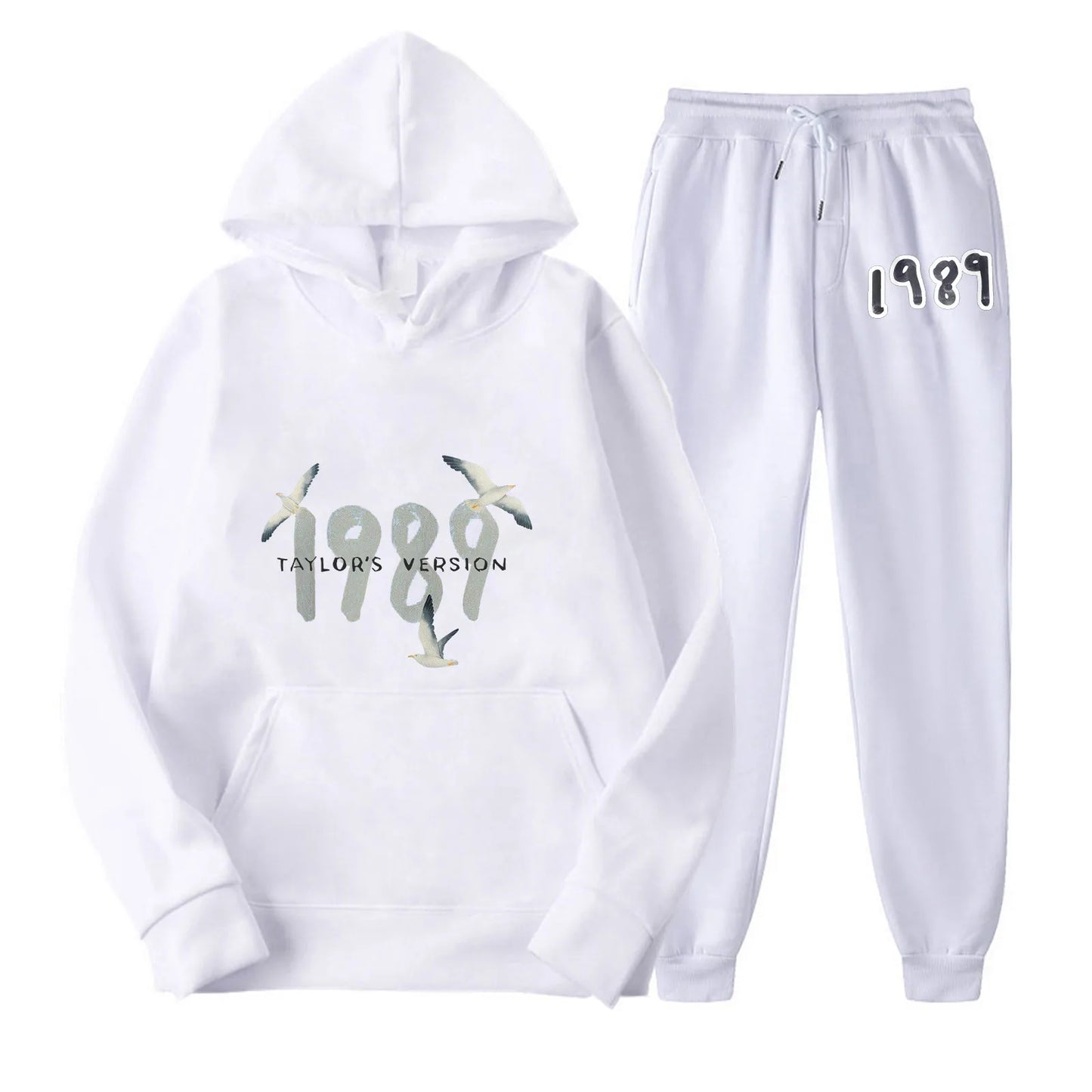 Taylor The Eras Tour Sweatshirt & Sweatpants 2-Piece Set – Unisex Tracksuit Inspired by Midnight Album - Premium hoodie set from Lizard Vigilante - Just $43.88! Shop now at Lizard Vigilante