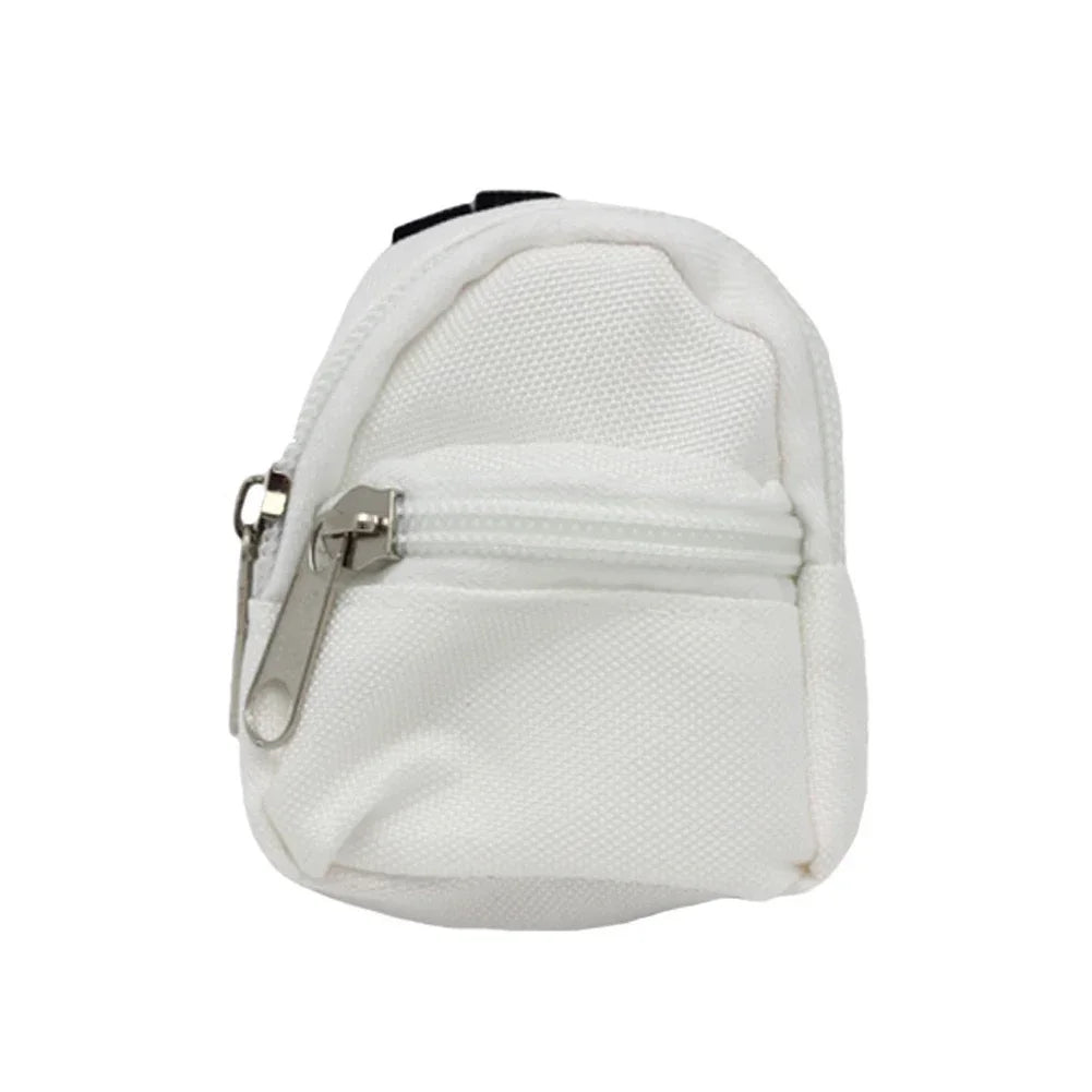 Labubu Doll Canvas Backpack Simulation Pet Bag for 15/17cm Dolls Cute Doll Accessories