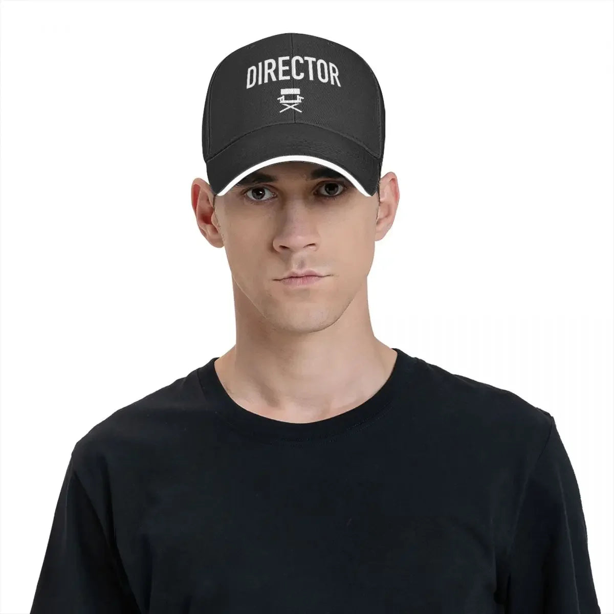 Director - Film Crew Chair Shirt For Cinema Movie Lovers / Film Buffs Baseball Cap Sunscreen For Women Men's - Premium  from Lizard Vigilante - Just $12.99! Shop now at Lizard Vigilante