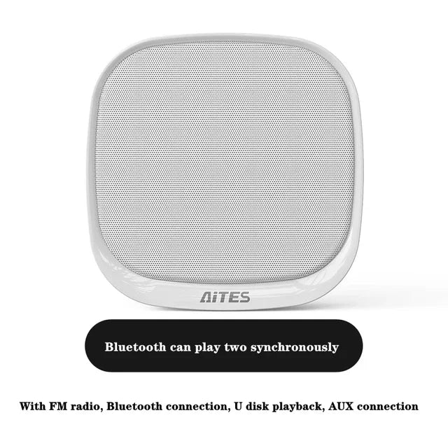 Shop Wall-mounted Bluetooth Speaker TWS Interconnection Built-in 4400 MAh Battery Boom Box Wireless 3D Surround Stereo Subwoofer