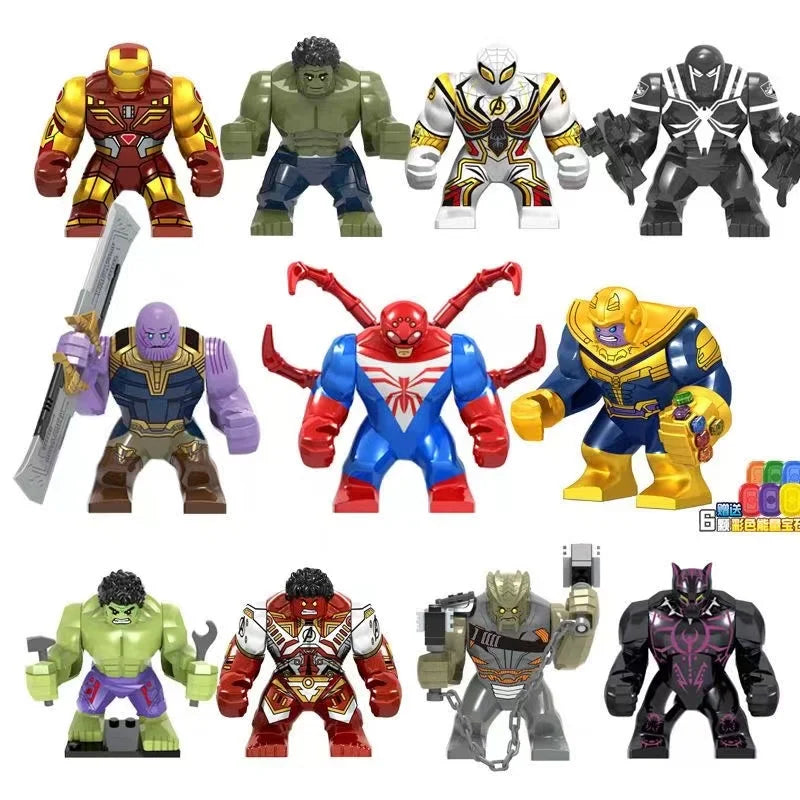 Marvel Avengers 7cm Mini Figure Building Blocks - Lizard, Spider-Man, Venom - Premium action figure from Lizard Vigilante - Just $6.99! Shop now at Lizard Vigilante