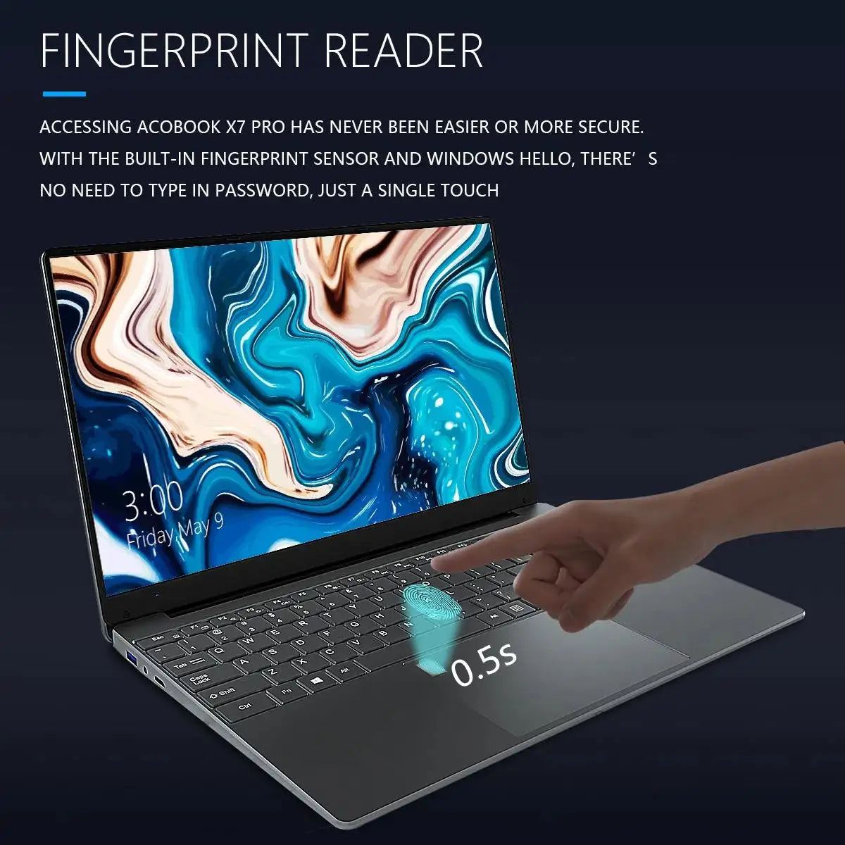 Russian keyboard 15.6 Inch DDR4 16GB RAM Intel Celeron N5095 WiFi Business Office Online Class Notebook Window 10