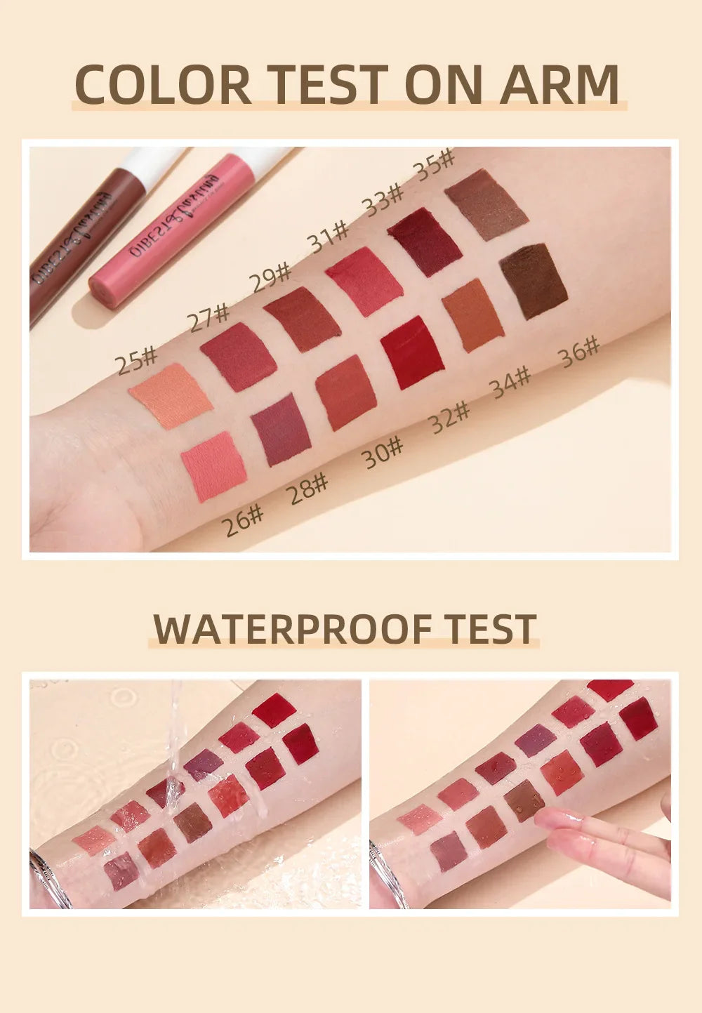 Luxury Matte Lip Gloss Set 12 Waterproof Shades Non Sticky Long Lasting Lipstick Kit For Daily Party Makeup