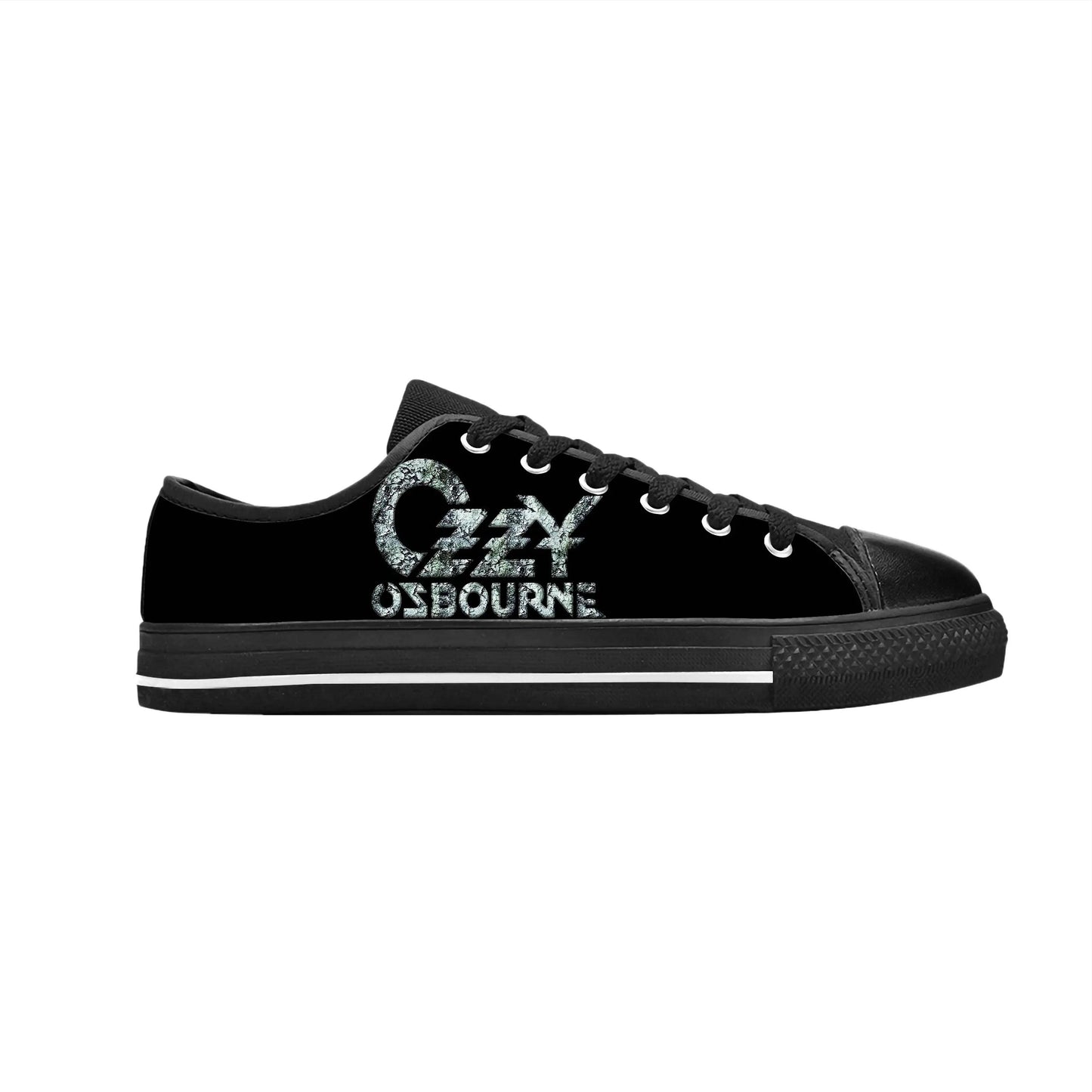 Unleash Your Inner Rock Star: Ozzy Osbourne 3D Print Casual Sneakers - Premium Shoes from Lizard Vigilante - Just $39.99! Shop now at Lizard Vigilante