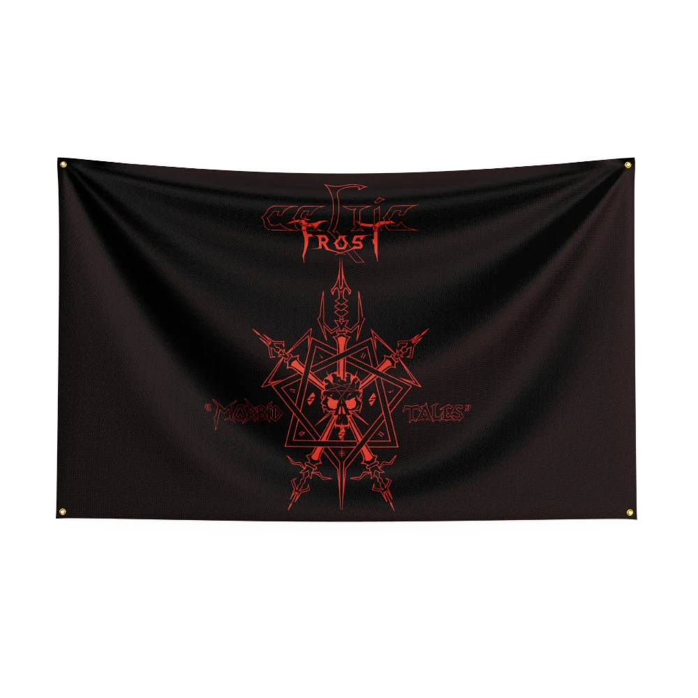 Celtic Frost Heavy Rock Band Flag – 3x5 Ft Polyester Digital Printed Banner for Bedroom, Wall Art & Outdoor Tapestry Decoration - Premium flag from Lizard Vigilante - Just $15.99! Shop now at Lizard Vigilante