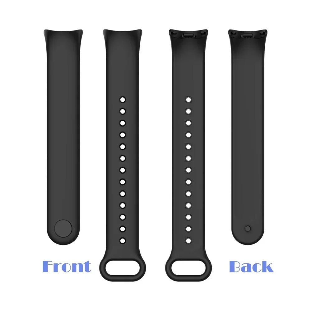 Sport Watchbands For Xiaomi Mi band 8-9 NFC Replacement miband9/8 silicone Bracelet waterproof Strap smart mi band 9 Accessories