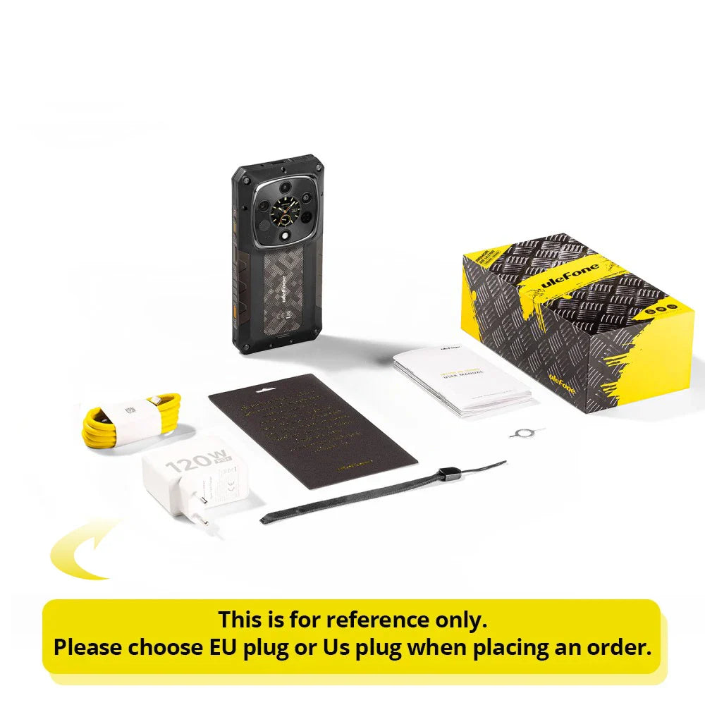Ulefone Armor 28 Ultra 5G AI Thermal Imaging Rugged Phone Dimensity 9300+ 1TB ROM 32GB RAM Android Smartphone AMOLED Mobile