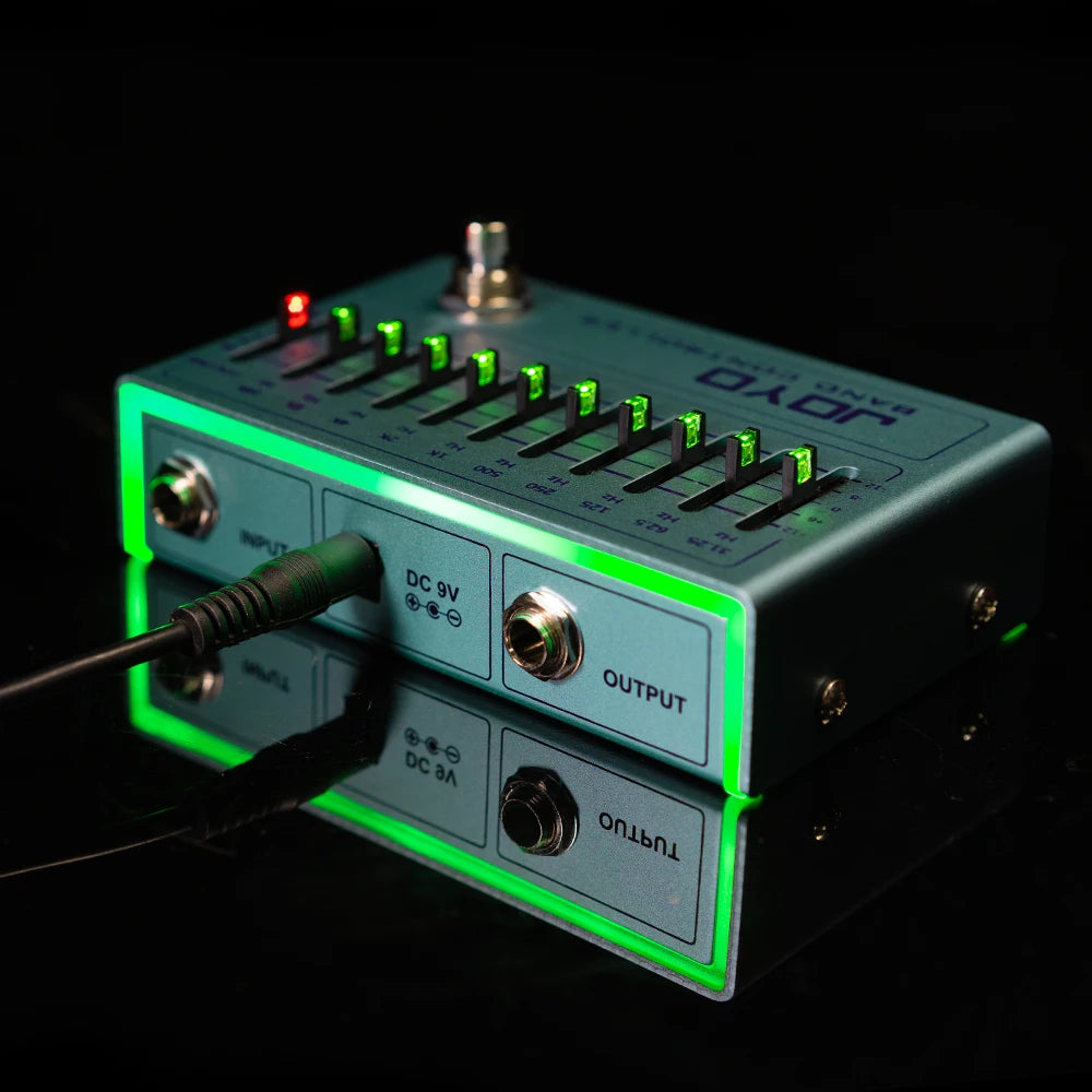 JOYO R-12 Band Controller EQ Pedal — 10-Band Frequency Assassin for Bass & Guitar | 31Hz-16kHz Tone Precision Weapon