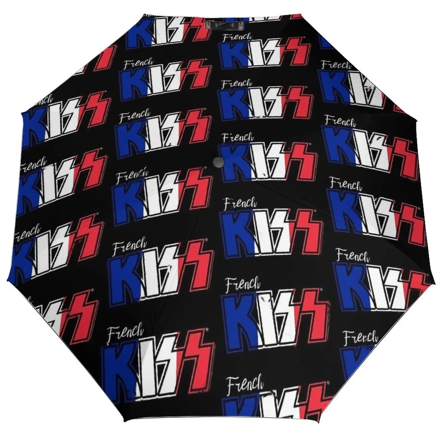 Kiss Logo Umbrella Rock Band Print Unique Windshield Sunshield Umbrella Folding Golf - Premium  from Lizard Vigilante - Just $45.99! Shop now at Lizard Vigilante