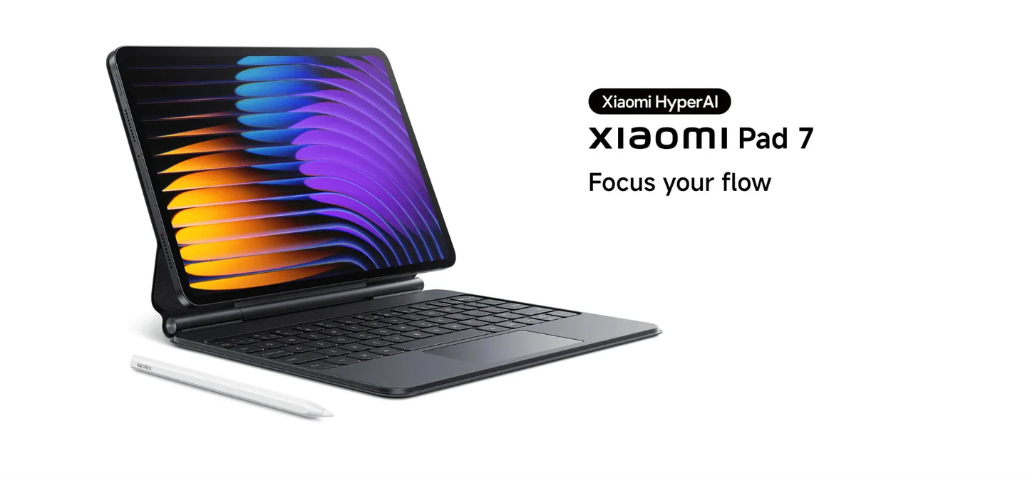 Global Version Xiaomi Pad 7 11.2'' Xiaomi HyperAI 144Hz 3.2K Display Snapdragon 7+ Gen 3 Octa core Processor 45W 8850mAh Battery