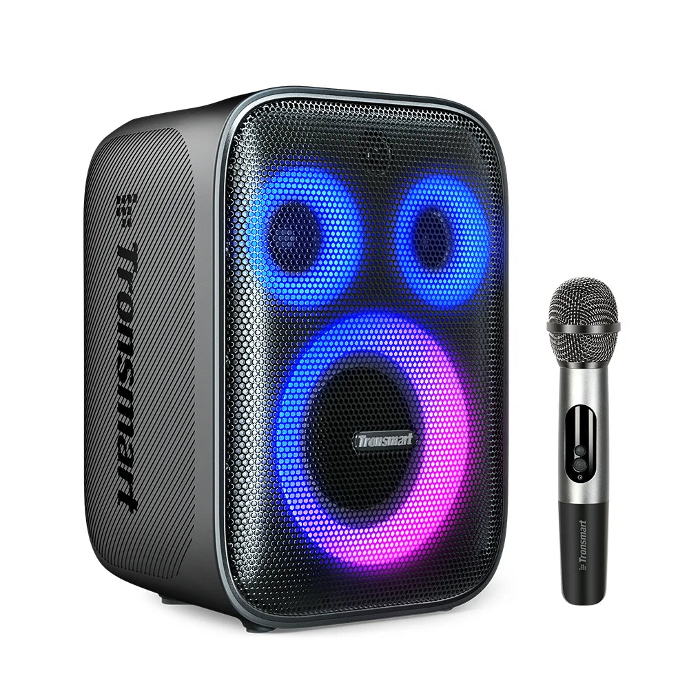 Tronsmart Halo 200 Speaker with Built-in Microphone,120W Output, 3 Way Sound System, Support Guitar Input, APP Control,for Party - Premium  from Lizard Vigilante - Just $399.99! Shop now at Lizard Vigilante