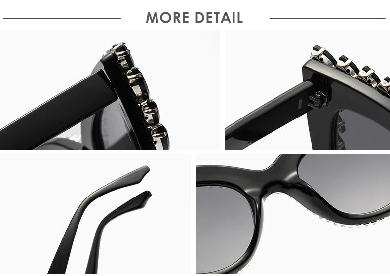 “Diamond Eyes 23241” – Chaos-Cat UV400 Big Gem Sunglasses for Max Drama & Minimal Subtlety | Gradient Polycarbonate Cat Eye Spectacles - Premium shades from dsers - Just $10.99! Shop now at Lizard Vigilante