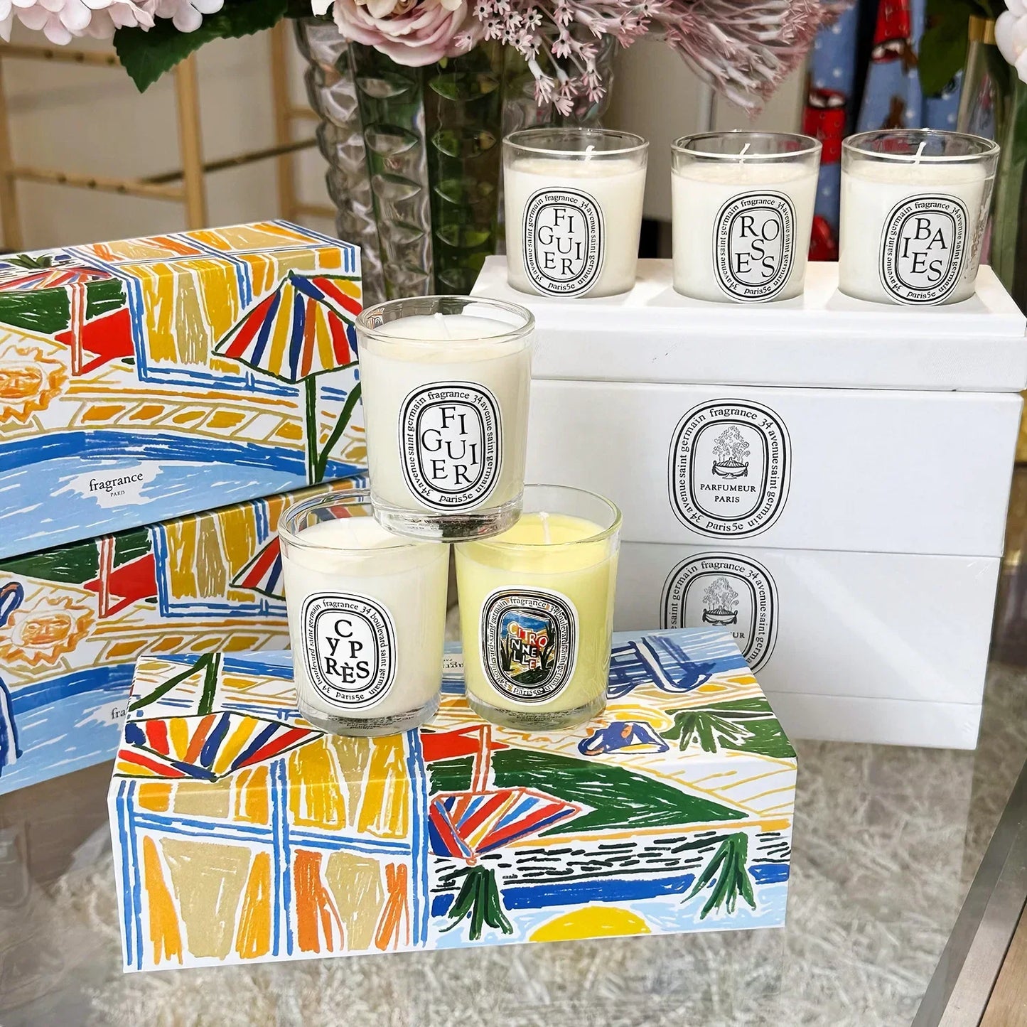 Aromatherapy Candle Natural Plant Scented Candles French Fragrance Fresh And Elegant Lasting Air Companion Aroma Gift