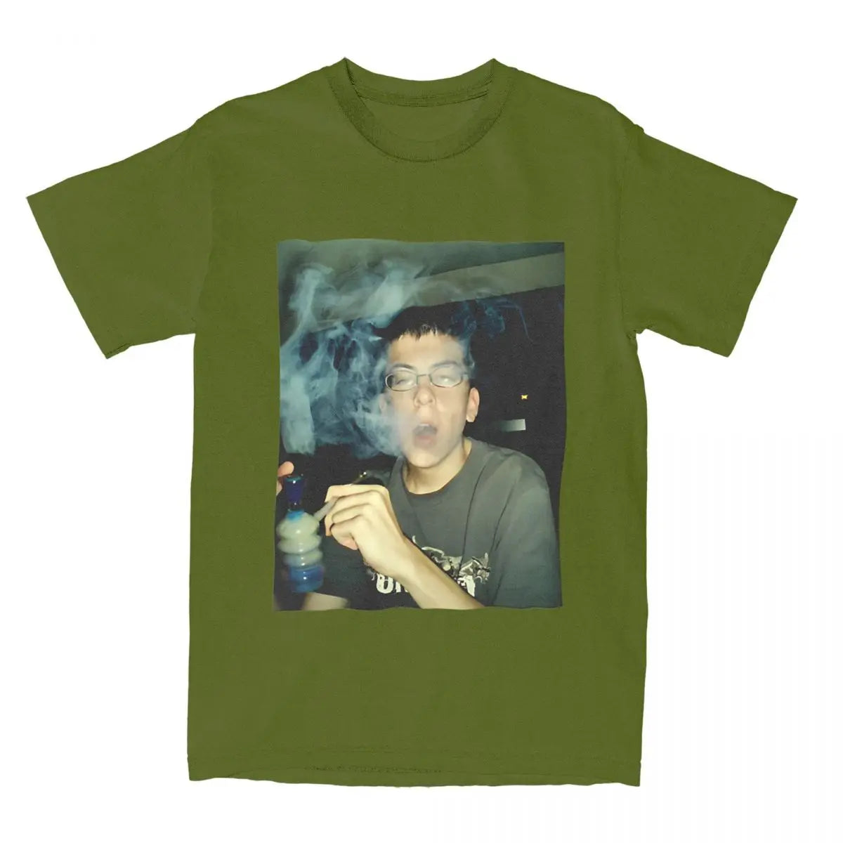 Mclovin Smoking Weed Superbads Men Women T Shirts Accessories Novelty Tee Shirt T-Shirt 100% Cotton Classic Tops - Premium T-Shirt from Lizard Vigilante - Just $23.88! Shop now at Lizard Vigilante