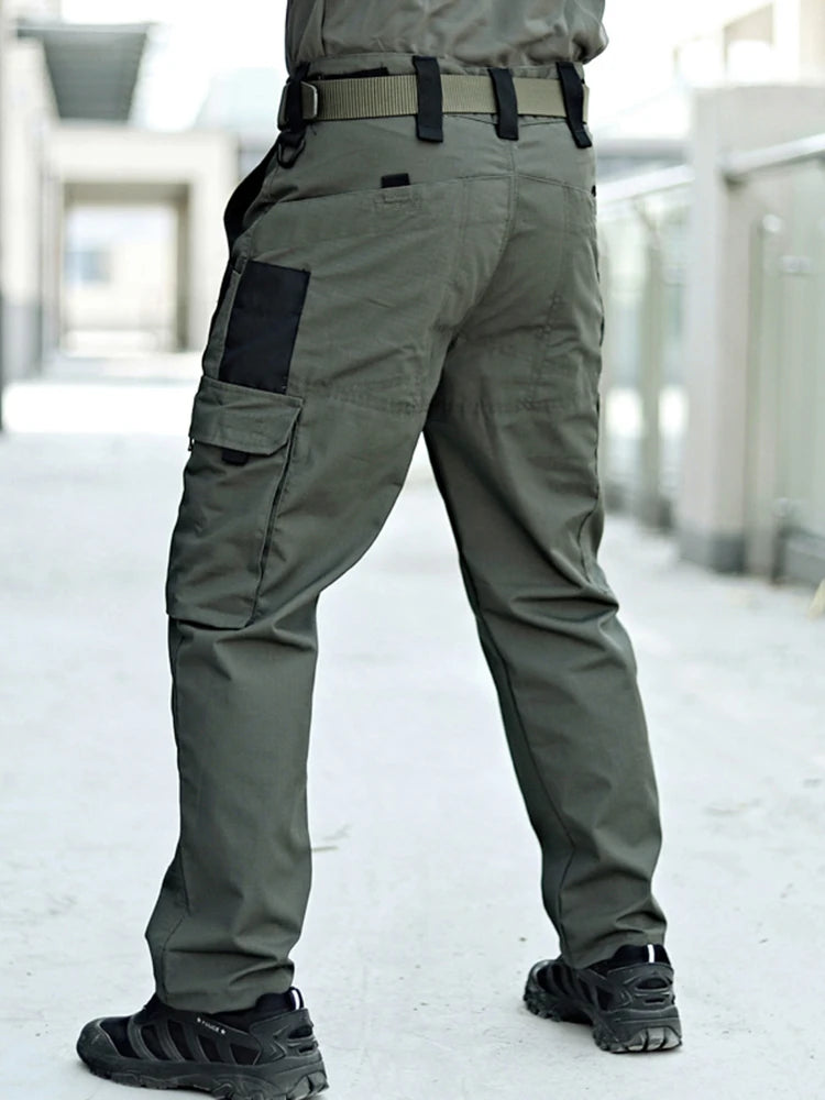 Riot-Ready Recon Multi-Pocket Tactical Cargo Pants
