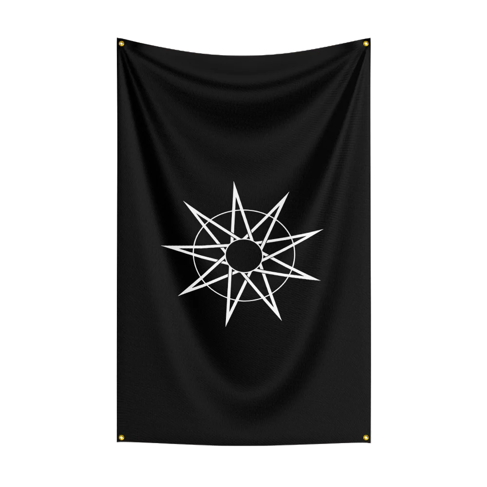 Slipknot Rock Band Flag – 3x5 FT Polyester Indoor & Outdoor Banner for Home, Garage, Room, or Wall Decor - Premium  from Lizard Vigilante - Just $17.99! Shop now at Lizard Vigilante