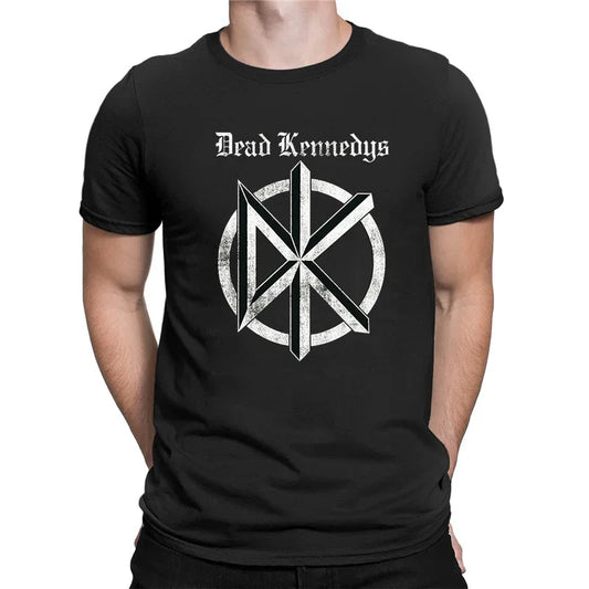 China Style Rock Authentic Dead Kennedys Vintage Distressed Logo T-Shirt – Band Symbol Graphic Tee for Men and Women - Premium  from Lizard Vigilante - Just $23.88! Shop now at Lizard Vigilante