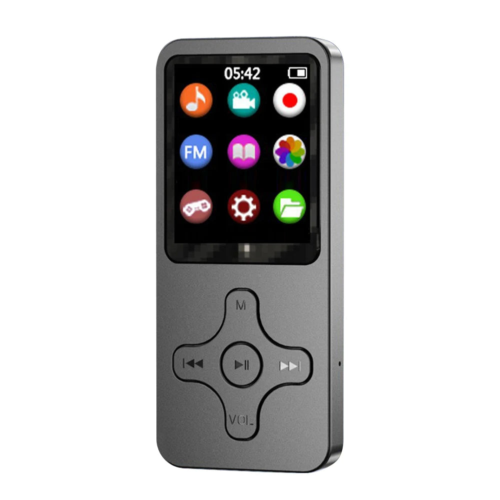 Bluetooth 5.0 MP3 Music Player with FM Radio, E-Book Reader, Voice Recorder – Compact 1.8" Screen MP4 Player - Premium mp3 player from Lizard Vigilante - Just $23.99! Shop now at Lizard Vigilante