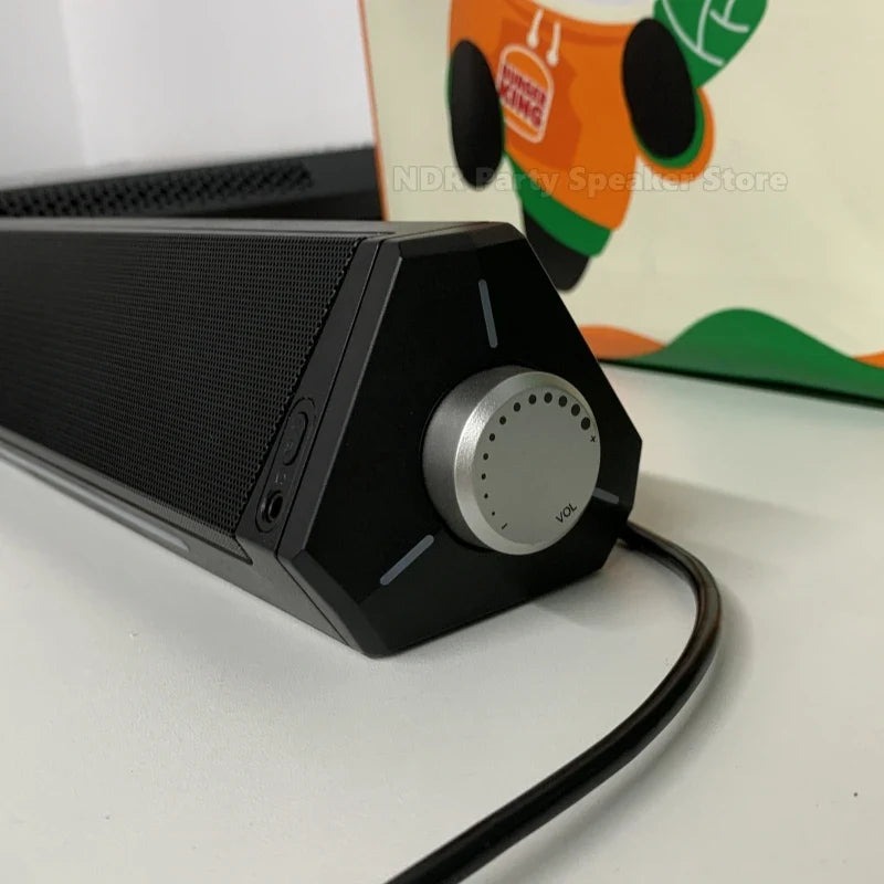 Home Bluetooth Gaming Speakers Portable USB Subwoofer Surround Stereo Sound Amplifiers Soundbar Speaker Desktop Speakers For PC