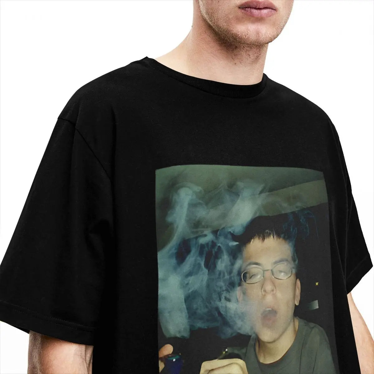 Mclovin Smoking Weed Superbads Men Women T Shirts Accessories Novelty Tee Shirt T-Shirt 100% Cotton Classic Tops - Premium T-Shirt from Lizard Vigilante - Just $23.88! Shop now at Lizard Vigilante