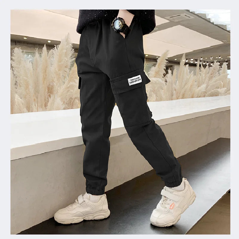 Autumn Boys Fashion Cargo Pants - Premium pants from dsers - Just $28.88! Shop now at Lizard Vigilante