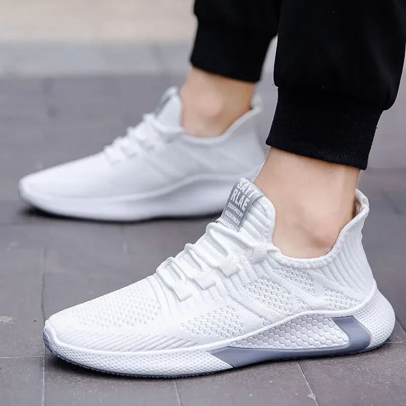 BreezeFit Men’s Breathable Running Sneakers – Comfort and Style in Every Step for Spring and Autumn - Premium sneakers from Lizard Vigilante - Just $48.88! Shop now at Lizard Vigilante