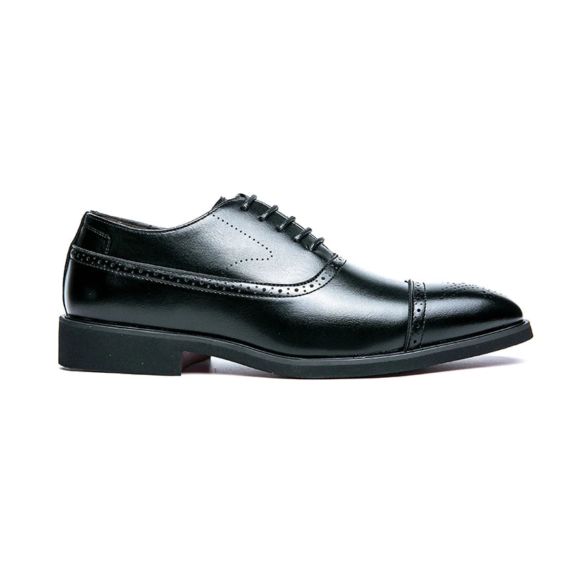 “Red Carpet Reaper” Men’s Gothic Brogue Oxfords – Blood-Red Sole Party Killers for the Bold & the Bad - Premium shoes from dsers - Just $104.99! Shop now at Lizard Vigilante
