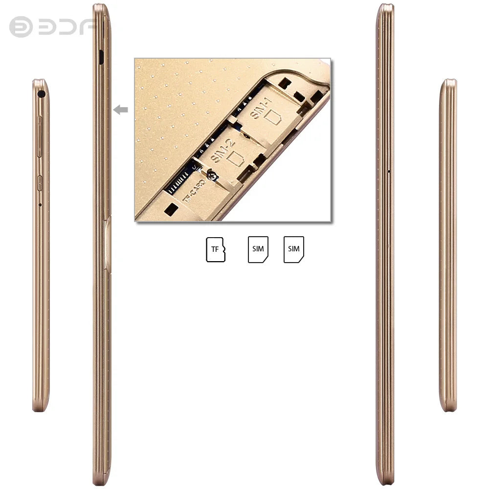 New Global Version 10 Inch Tablet Pc 4GB RAM 64GB ROM Octa Core Dual 3G Phone Call WiFi Bluetooth Google Play Android Tablets