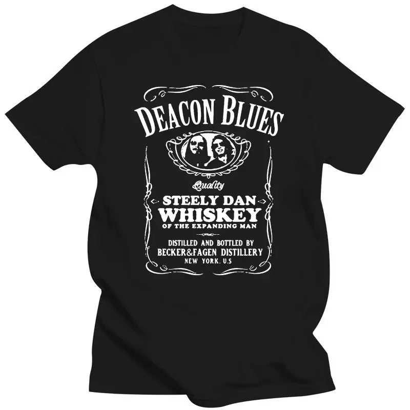 Steely Dan Whiskey Deacon Blues T-Shirt: Classic Retro Design - Premium T-Shirt from Lizard Vigilante - Just $23.89! Shop now at Lizard Vigilante